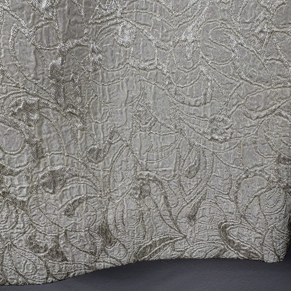 Nolan Miller 8 Ivory Cream Two Piece Pencil Skirt Strap Top Bridal Set VTG - Picture 7 of 13